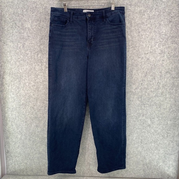 Social Standard‎ by Sanctuary Slim Straight Dark Wash Denim Jeans Womens 12 31 - Picture 1 of 10